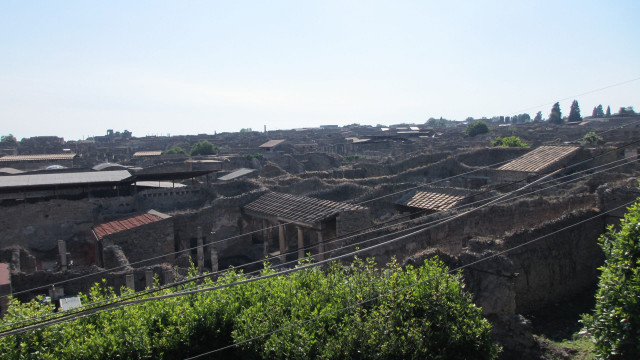 View over Pompei