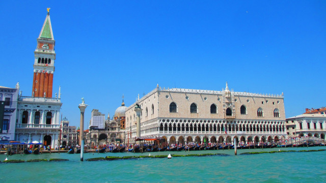 Doge's Palace and St Mark's Clock Tower