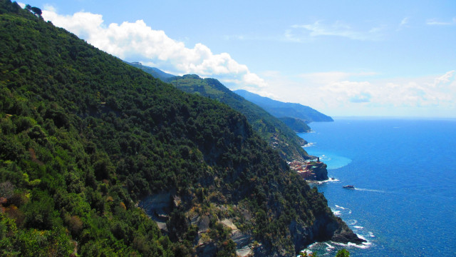 The Cinque Terre Coastline